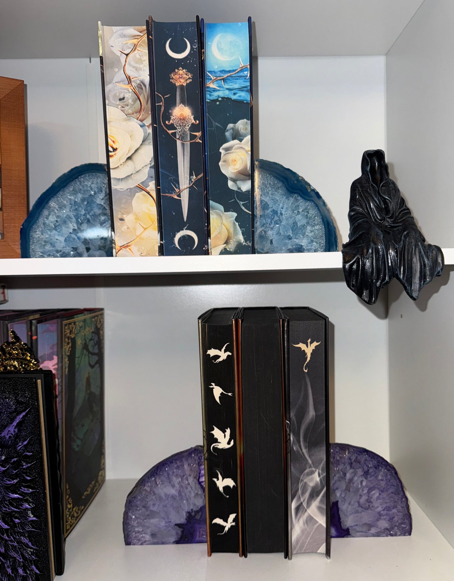 Deluxe Blind date with a book box - Crystal Bookends