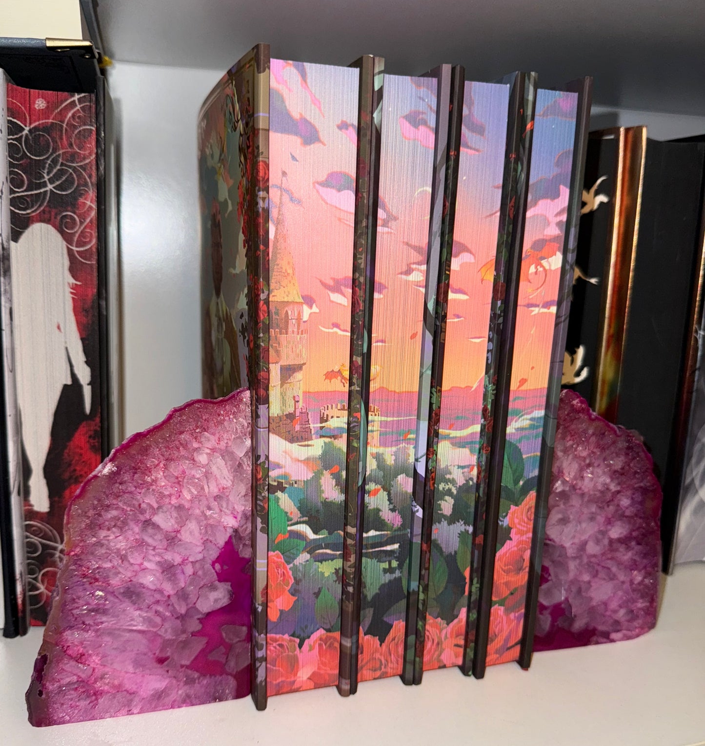 Deluxe Blind date with a book box - Crystal Bookends