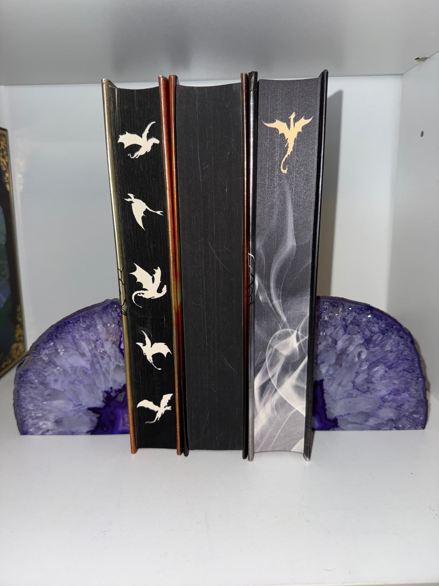 Deluxe Blind date with a book box - Crystal Bookends